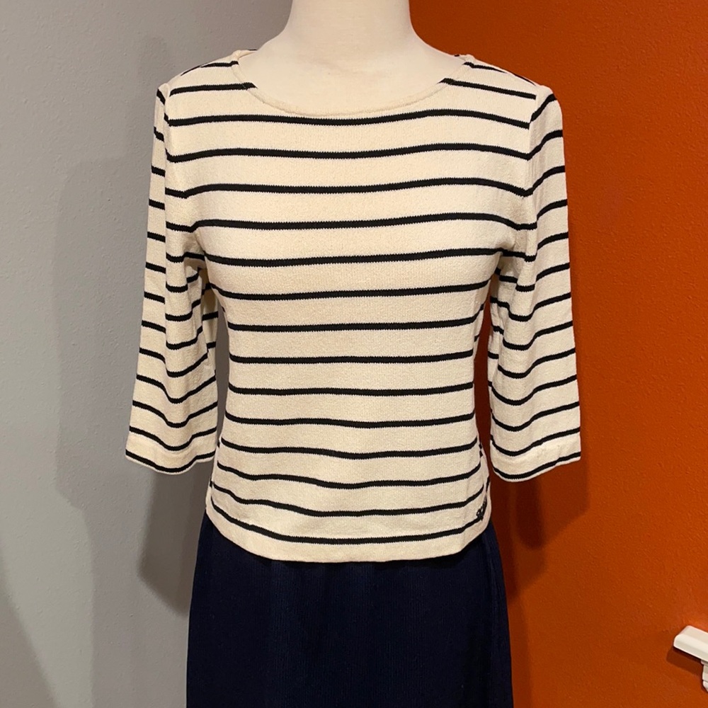 ST JOHN Stripe Top